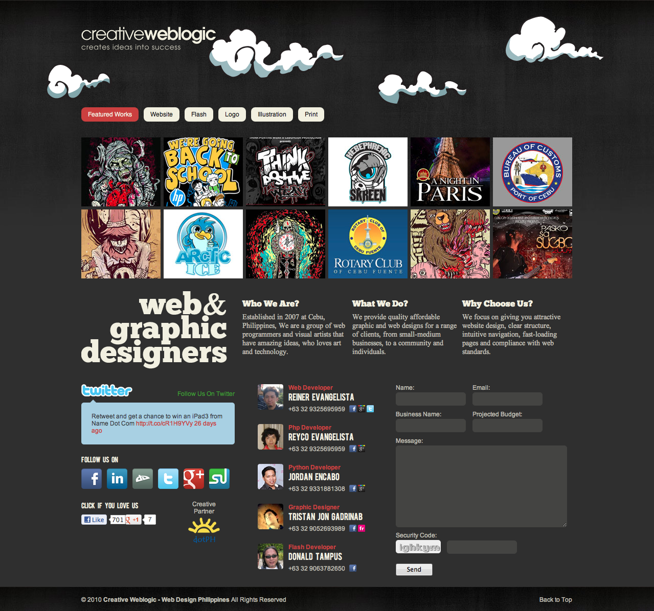 creative weblogic